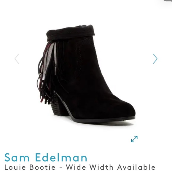 Sam Edelman - Suede Louie Bootie - Picture 9 of 9